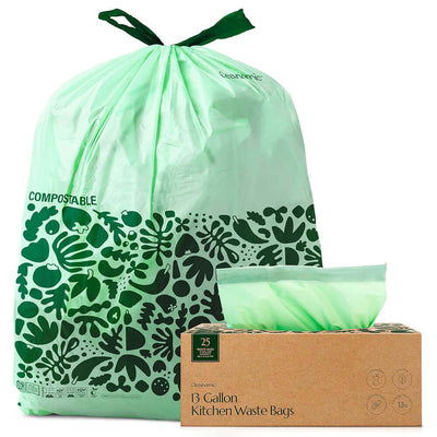 Compostable 13-Gallon Trash Bags