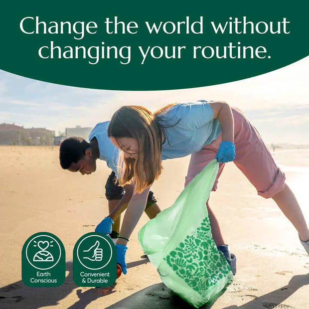 Compostable 13-Gallon Trash Bags