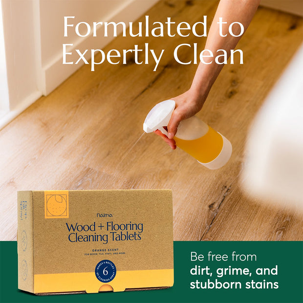 Wood + Flooring Cleaning Tablets